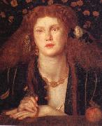Dante Gabriel Rossetti Bocca Baciata oil painting on canvas